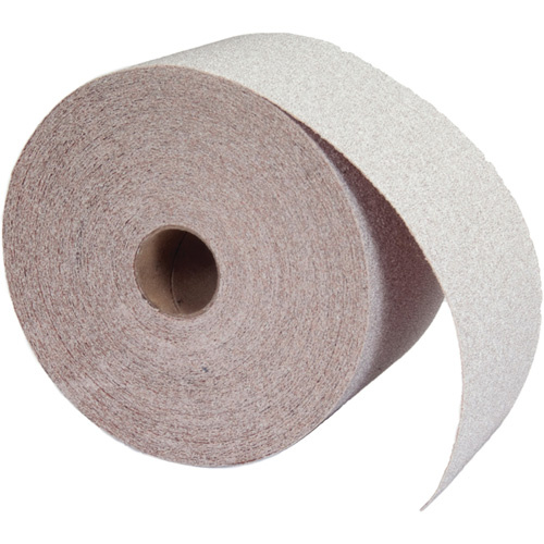 Norton 66261131685 Paper PSA Roll, Aluminum Oxide, 2-3/4" W x 135' L, 240 Grit-(Roll)