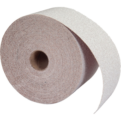 Norton 66261131689 Abrasive No-Fil PSA Paper Roll, Aluminum Oxide, 2-3/4" W x 90' L, 120 Grit-(Roll)