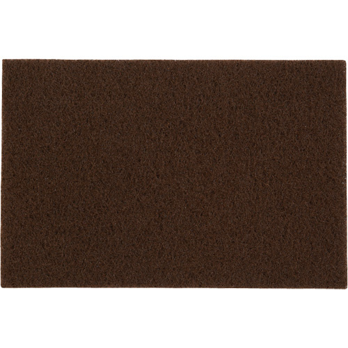 Norton 66261074000 Bear-Tex Hand Pads, Aluminum Oxide, 6" x 9", Medium Grit-(Each)