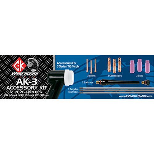 CK Worldwide Inc AK-3 Torch Accessory Kits - WP-18, WP-18V, WP-26, WP-26V Torch Series-(Each)