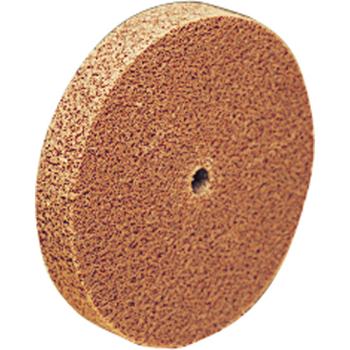 3M SB17446 Scotch-Brite Cut & Polish Unitized Wheel, 6" x 1/8", 1/2" Arbor, Coarse Grit, Aluminum Oxide-(Each)