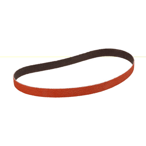 3M AM39061 Cloth Belt 777F, 1/2" W x 18" L, Aluminum Oxide/Ceramic, P180 Grit-(Each)