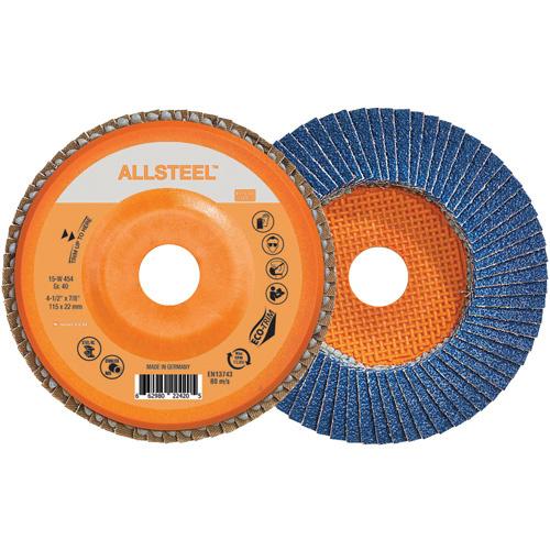 Walter Surface Technologies AllSteel™ Flap Disc  (Each)-Click on options for variations & Details.