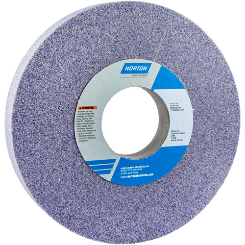 Norton 66253160754 32A Cylindrical Wheel, 10" x 1", 3" Arbor, 1, Aluminum Oxide-(Each)