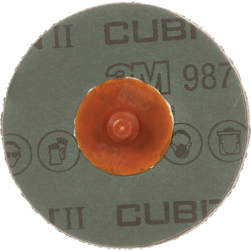 3M Cubitron™ II Roloc™ 987C Fibre Disc (Each)-Click on options for variations & Details.