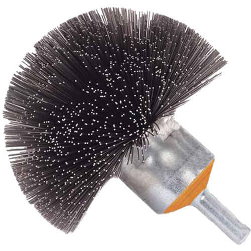 Walter Surface Technologies 13C215 Spherical Mounted Crimped Wire Brush Spherical Mounted Crimped Wire Brush, 1-1/2", 0.008" Fill, 1/4" Shank - Each