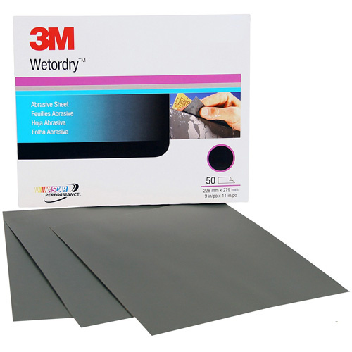 3M Wetordry™ Abrasive Sheet  (Pack of 50)-Click on options for variations & Details.