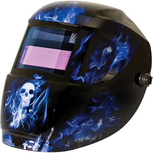 Walter Surface Technologies 1000F-0141 Carrera™ ArcOne® Hood Carrera™ ArcOne<sup>®</sup> Hood, 2" L x 3" W View Area, 9 - 13 Shade Range, Blue - Each