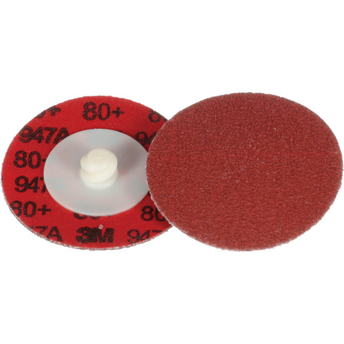 3M 7100076925 Cubitron II Roloc Durable Edge Disc 947A Cubitron II Roloc Durable Edge Disc 947A, 2" Dia., 80 Grit, Ceramic - Each