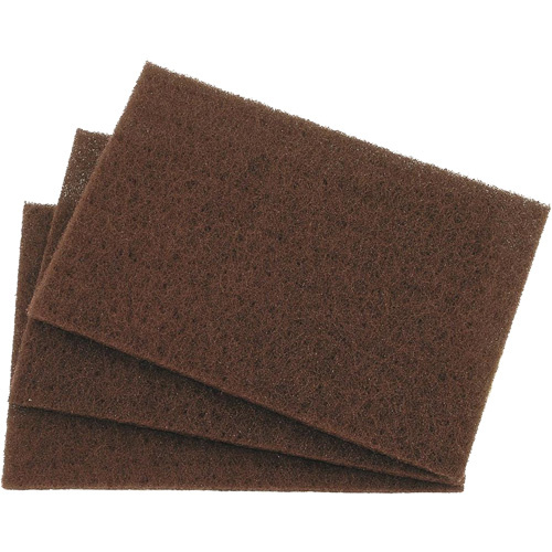 JET 599004 Very Fine Abrasive Hand Pads Very Fine Abrasive Hand Pads, 6" x 9", 320A Grit - Pack of 10