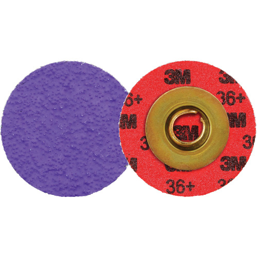 3M 7100331748 Cubitron™ 3 Roloc™ Durable Edge Disc 1184F Cubitron™ 3 Roloc™ Durable Edge Disc 1184F, 2" Dia., 36+ Grit, Ceramic - Each