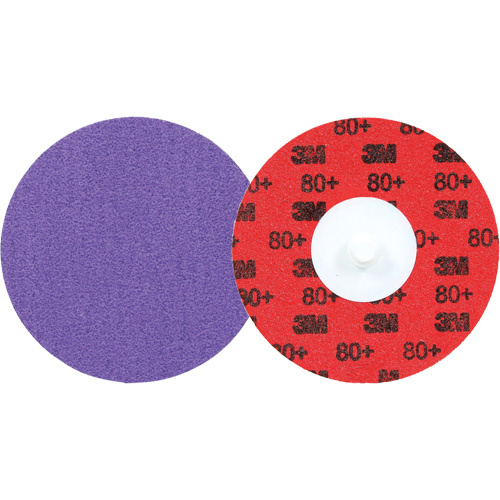 3M 7100332405 Cubitron™ 3 Roloc™ Durable Edge Disc 1184F Cubitron™ 3 Roloc™ Durable Edge Disc 1184F, 3" Dia., 80+ Grit, Ceramic - Each