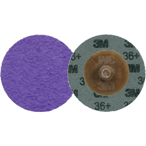 3M 7100331779 Cubitron™ 3 Roloc™ Durable Edge Disc 1184F Cubitron™ 3 Roloc™ Durable Edge Disc 1184F, 2" Dia., 36+ Grit, Ceramic - Each