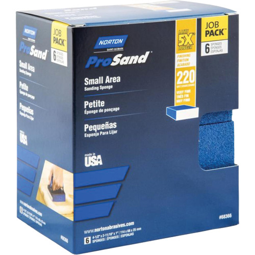 Norton 07660782086 ProSand Small Area Sanding Sponge ProSand Small Area Sanding Sponge - Pack of 6