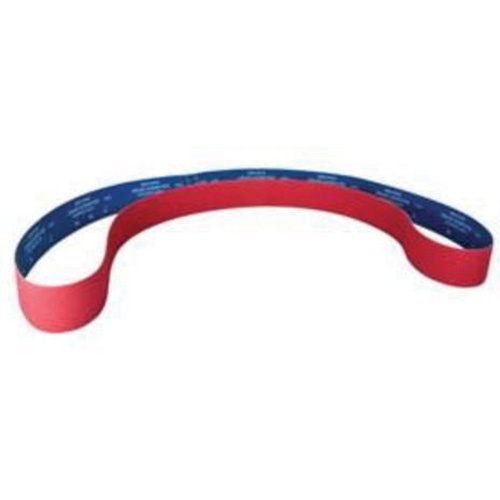 Norton 78072753087 Cloth Narrow Backstand Belt Cloth Narrow Backstand Belt, 3" W x 132" L, Ceramic Alumina, 36 Grit - Each