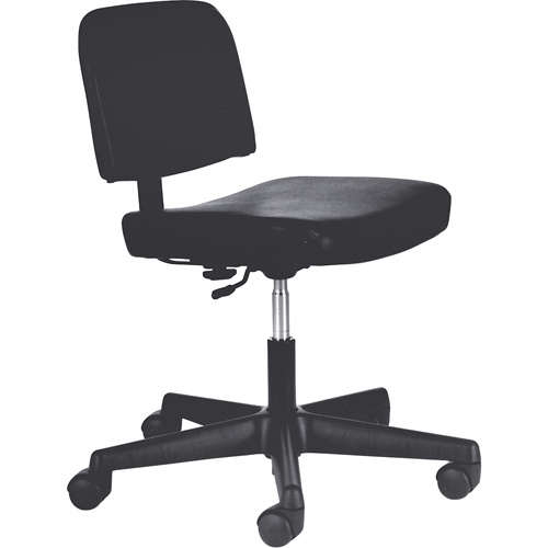 Mur-Van C772-5-CC-V Steno Chairs Steno Chairs, Vinyl, Black, 250 lbs. Capacity - Each