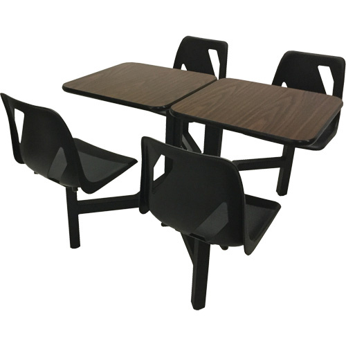 Rodo Industries Inc. DS4FDT-BL Four Seat Double Top Cluster Seating Four Seat Double Top Cluster Seating - Each