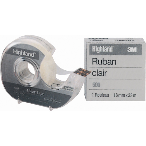 3M 600-12PP Transparent Tape-(Each)
