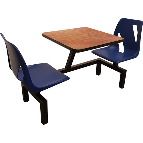 Rodo Industries Inc. DS2W-BU Two Seat Wall Unit Cluster Seating Two Seat Wall Unit Cluster Seating - Each