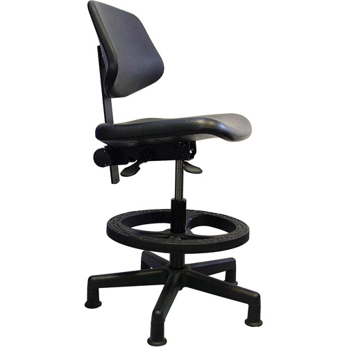 Mur-Van MVIR-8-GL-TP Ergonomic Seating Ergonomic Seating, Polyurethane, Black, 250 lbs. Capacity - Each