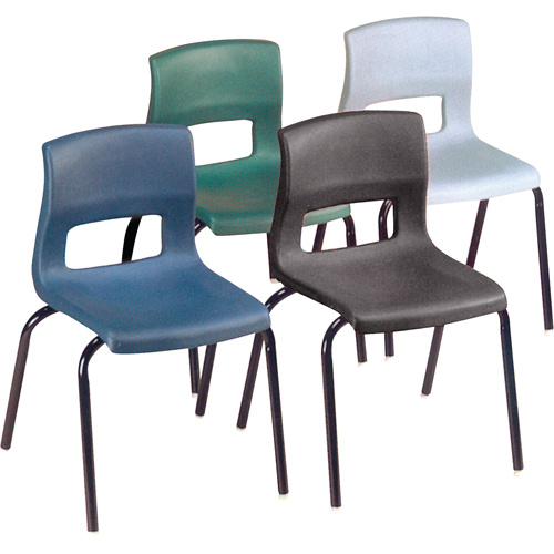Venrez 1111-18BLK Horizon Chairs Horizon Chairs, Plastic, Black - Each