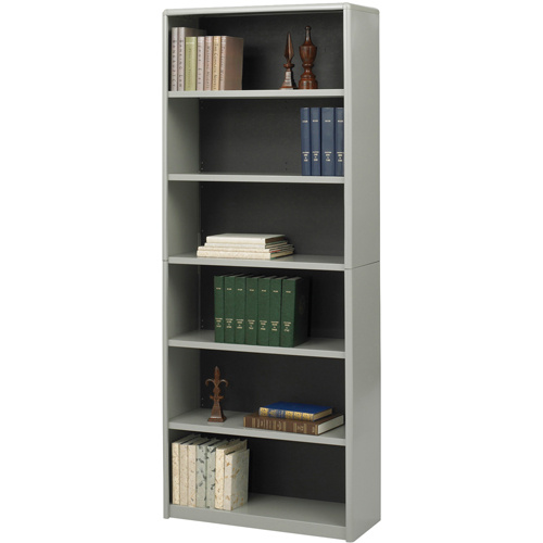 Safco 7174GR Value Mate® Steel Bookcase Value Mate<sup>®</sup> Steel Bookcase - Each