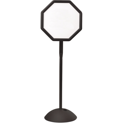 Safco 4118BL Dry-Erase Octagonal Sign Dry-Erase Octagonal Sign - Each
