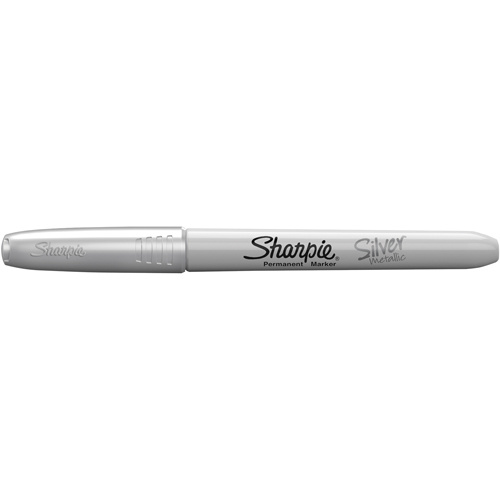 Sharpie 39100 Sharpie® Silver Metallic Marker Silver Metallic Marker - Each