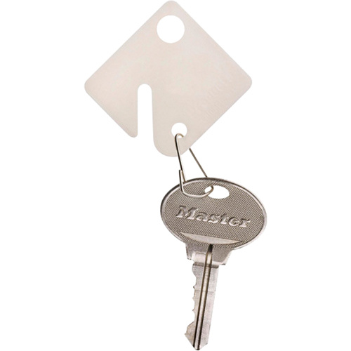 Master Lock 7117D Square Plastic Key Tags Square Plastic Key Tags - Pack of 20