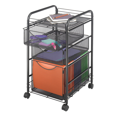 Safco 5213BL Onyx™ File Cart Onyx™ File Cart - Each