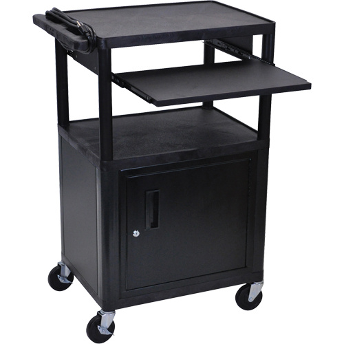 Luxor H. Wilson LP42CLE-B Presentation Cart Presentation Cart - Each