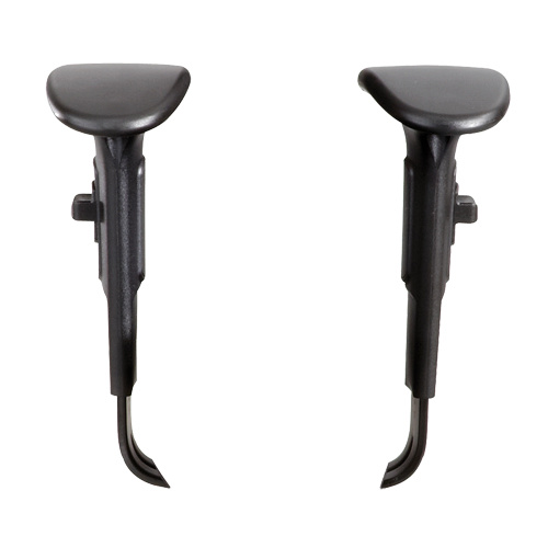 Safco 3399BL Adjustable T-Pad Arm Kit Adjustable T-Pad Arm Kit - Pair