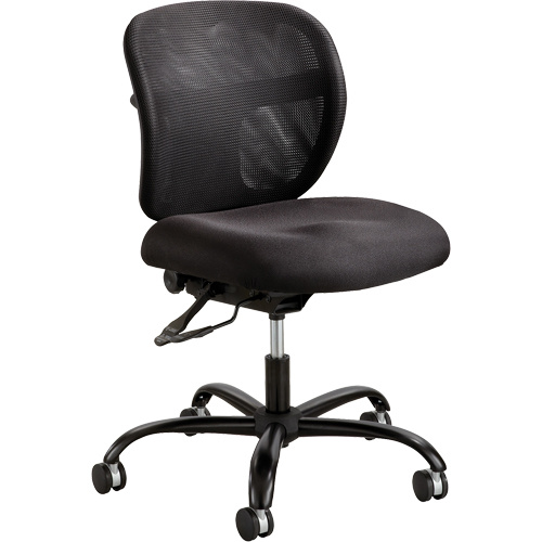Safco 3397BL Vue™ Intensive Use 24/7 Task Chairs Vue™ Intensive Use 24/7 Task Chairs, Nylon, Black, 500 lbs. Capacity - Each