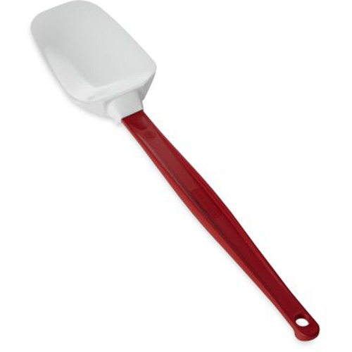 Rubbermaid FG196700RED High-Temperature Spoon Spatula High-Temperature Spoon Spatula - Each