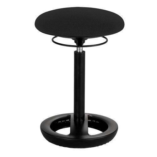 Safco 3000BL Twixt™ Ergonomic Chair Twixt™ Ergonomic Chair, Stationary, Adjustable, 17" - 22", Polyester Mesh Seat, Black - Each