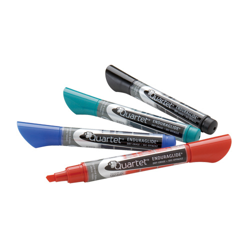 Quartet 3413803479 Quartet® EnduraGlide® Dry-Erase Markers EnduraGlide<sup>®</sup> Dry-Erase Markers - Pack of 4