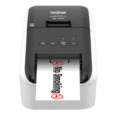 Brother QL800 Label Printer Label Printer, Desktop, Plug-in, PC & Mac Compatible - Each