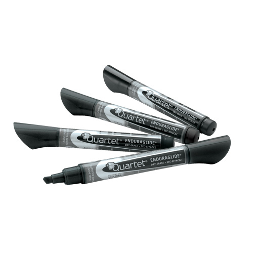 Quartet 3413803476 Quartet® EnduraGlide® Dry-Erase Markers EnduraGlide<sup>®</sup> Dry-Erase Markers - Pack of 4