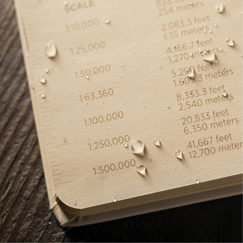 Rite In The Rain 970TF Bound Book Bound Book, Hard Cover, Tan, 160 Pages, 4-5/8" W x 7-1/4" L - Each