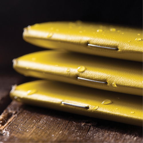 Rite In The Rain 391FX Notebook Notebook, Soft Cover, Yellow, 48 Pages, 4-5/8" W x 7" L - Pack of 3