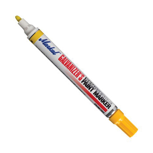 Markal 028786 Removable Paint Marker Removable Paint Marker, Liquid, Yellow - Each