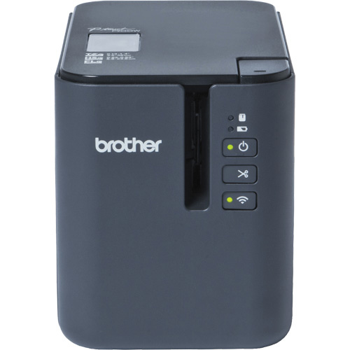 Brother PTP950NW Label Printer Label Printer, Desktop, Plug-In/Battery Operated, PC & Mac Compatible - Each