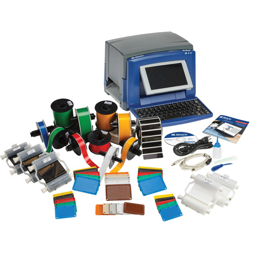 Brady S3100W-PIPE-KIT S3100 Sign & Label Printer with Pipe ID Kit S3100 Sign & Label Printer with Pipe ID Kit, 60" Tape, 3 IPS - Each
