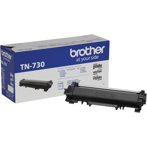 Brother TN730 Mono Laser Toner Cartridge Mono Laser Toner Cartridge, New, Black - Each