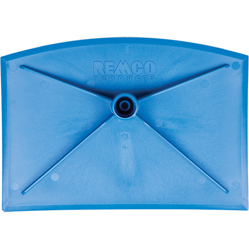 Vikan 29003 Food Hoe Head Food Hoe Head, Blue, 8" W x 11-1/4" L - Each