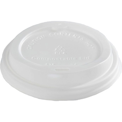Eco Guardian Compostable Paper Cup Lids-(Case of 1000)