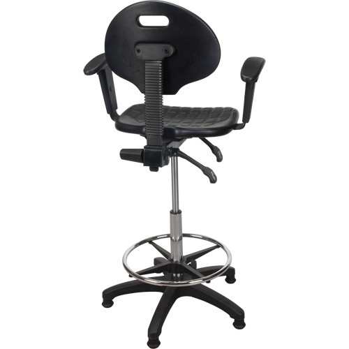 KLETON Heavy-Duty Ergonomic Stool with Adjustable Arm Rests  (Each)-Click on options for variations & Details.
