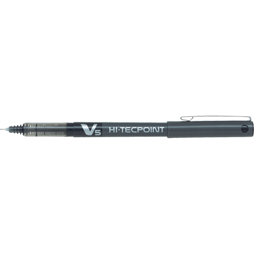 Pilot BXV5-BK Hi-Tecpoint Pen Hi-Tecpoint Pen - Box of 12