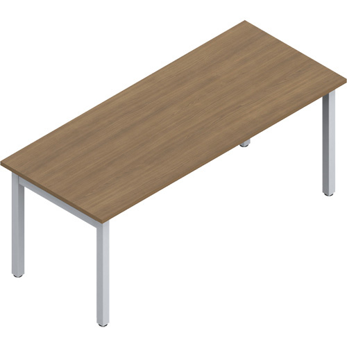 Offices To Go NL7230DHL WCR TN Newland Table Desk Newland Table Desk, 29-7/10" L x 72" W x 29-3/5" H, Cherry - Each