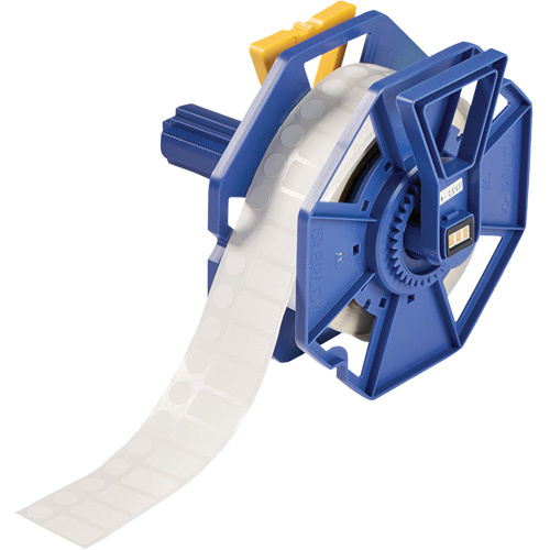 Brady J-251-2492 FreezerBondz Ultra-Thin Cryogenic Laboratory Labels with Vial Top FreezerBondz Ultra-Thin Cryogenic Laboratory Labels with Vial Top, Polyester, 1" L x 0.5" H, White - Each